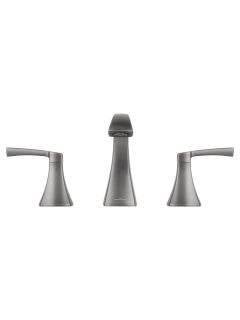 Смеситель для раковины на 3 отверстия Wonzon & Woghand Flex WW-88083095-BGM тёмный графит