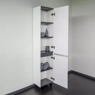 Пенал Comforty Лозанна 00-00017838 белый 40 см