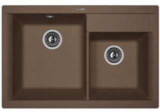 Кухонная мойка Florentina Касси 780 мокко