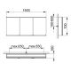 Зеркальный шкаф Keuco Royal Modular 800301150100200 150 см