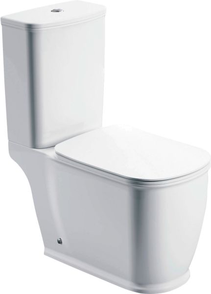 Унитаз-компакт BelBagno напольный белый Prado BB10150CP