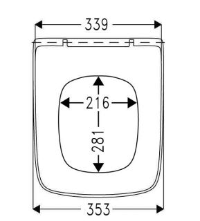 Крышка-сиденье HARO Данте 534526 микролифт