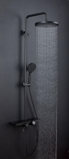 Душевая стойка Gappo G2496-26 чёрный