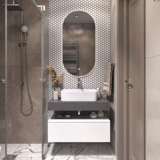 Зеркало Velvex BIO, 40 см