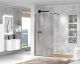 Душевая перегородка CEZARES LIBERTA-L-1-80-120-GR-NERO кронштейн 120см