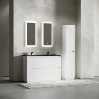 Тумба напольная под раковину Sancos Libra Floor LB120F-2W 120 см белый