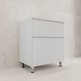 Тумба под раковину напольная Style Line Лима ЛС-00002458 70 см белый матовый