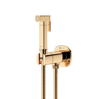 Гигиенический душ со смесителем Lemark Solo LM7172G золото