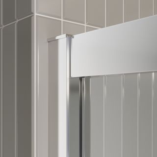 Душевой уголок BelBagno LUCE-A-22-80+25-C-Cr хром