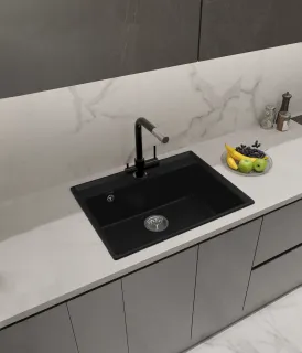 Мойка кухонная GranFest LEVEL LV-660 черный