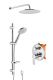 Душевой комплект Swedbe Platta 5536 хром
