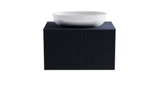 Тумба с раковиной Astra-Form М-40 4631177714801 80 см серый матовый