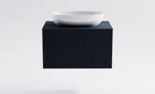 Тумба с раковиной Astra-Form М-40 4631177714801 80 см серый матовый