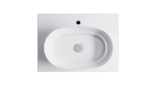 Тумба с раковиной Astra-Form М-40 4631177713507 70 см голубой матовый