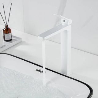 Смеситель для раковины Shevanik S9911C белый