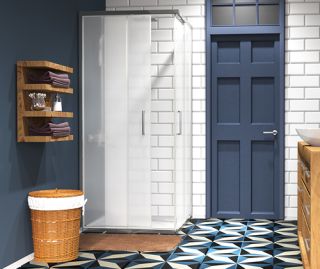 Душевой уголок Wasserkraft Main 41S03 Matt glass 90x90