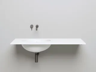 Встраиваемая раковина Salini Marea 12 S-Sense 1101109M 55см белый матовый