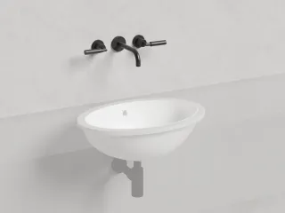 Встраиваемая раковина Salini Marea 12 S-Stone 1101209M 55см белый матовый