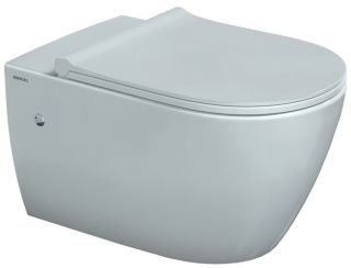 Комплект Berges 4в1 043214: инсталляция NOVUM525 кнопка D7 белая/хром унитаз Mascon Rimless сиденье Toma Slim SO