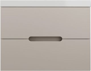 Тумба под раковину Style Line Матис 80 ЛС-00002308 подвесная крем