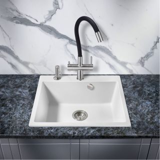 Смеситель для кухни Milacio Ultra MCU.560.SSB под фильтр с краном для питьевой воды и гибким изливом нержавеющая сталь/чёрный