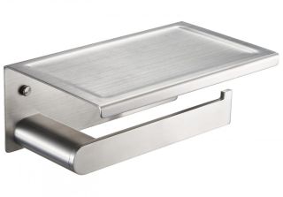 Держатель для туалетной бумаги Milacio Ultra MCU.963.SS нержавеющая сталь