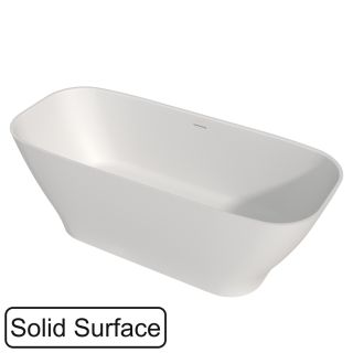 Ванна из искусственного камня WHITECROSS Clover 0220.170072.200 170x72 см белый матовый