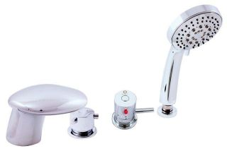 Смеситель на борт ванны Rav Slezak Dunaj DT271.5P хром