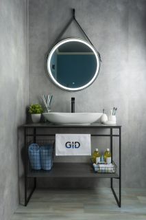 Раковина Gid N9175 51128 накладная белая 66.5x41x12