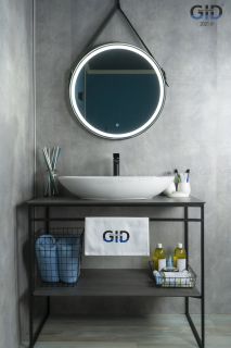 Раковина Gid N9435 51149 накладная белая 73x41.5x13.5