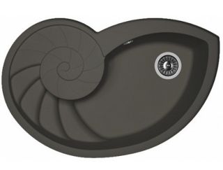 Кухонная мойка Florentina Наутилус антрацит