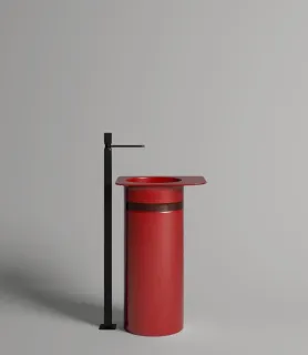 Напольная раковина Salini Ninfea 01 S-Stone 130221MRF 54см RAL полностью