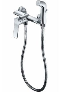 Гигиенический душ со смесителем Haiba HB55559 хром