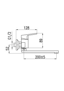 Смеситель для кухни Rav Slezak Colorado CO101.5/23 хром