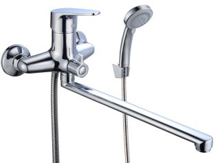 Смеситель для ванны с душем BOOU B8282-45F хром