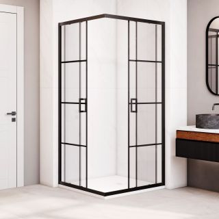 Душевой уголок RGW PA-34B 06083488-84 80x80 см чёрный