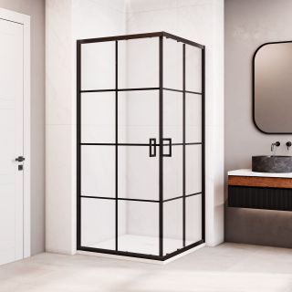 Душевой уголок RGW PA-34B 06083499-84 90x90 см чёрный