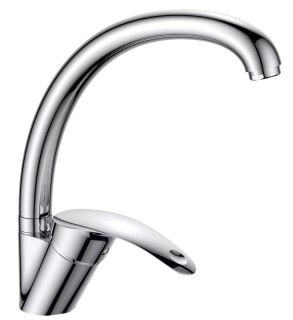 Смеситель для кухни Haiba HB4121 хром