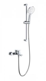 Смеситель для ванны с душевым гарнитуром Wonzon & Woghand WW-C2036-CR хром