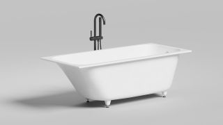 Ванна из искусственного камня Salini Orlanda S-Sense 102015M 160x70см белый матовый