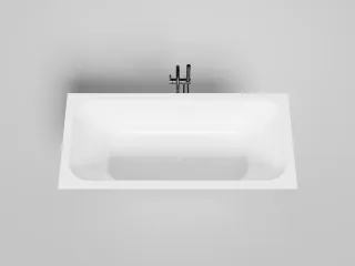 Ванна из искусственного камня Salini Orlanda Axis Kit S-Sense 103313GRF 170x75см RAL полностью