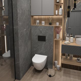 Унитаз подвесной Maretti Elena безободковый с микролифтом, EA10PBM93-844, белый