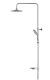 Душевая стойка Swedbe Calypso 5072 без смесителя хром
