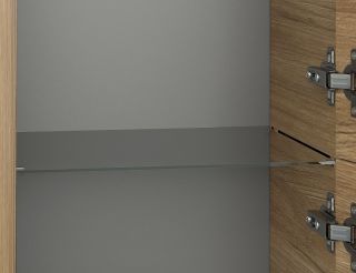 Пенал Cersanit подвесной LARA 30 универсальный орех