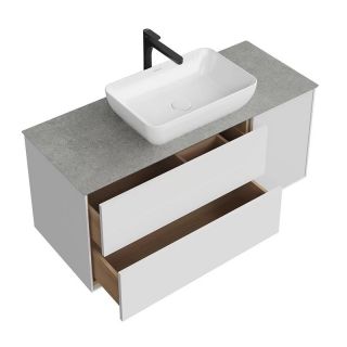 Тумба под раковину Kerama Marazzi Plaza Modern PLB.M.120.3\WHT.V 120 см белый