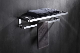Полка для полотенец ABBER Westen AA1758 60см хром