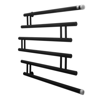 Полотенцесушитель водяной Energy Modern EWTRMODRN06070R905M 600 x 700 черный матовый