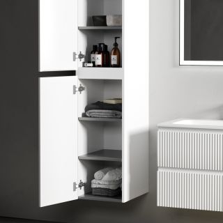 Пенал подвесной Sancos Snob R PSNR35W 35см Bianco