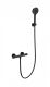 Смеситель для душа Wonzon & Woghand INN 5 WW-B2063-A-MB с термостатом чёрный матовый