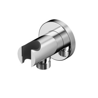 Угловой соединительный элемент с держателем лейки WHITECROSS Y1005CR хром